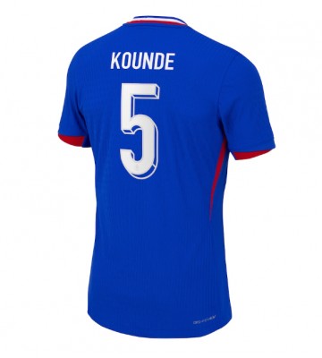 Francia Jules Kounde #5 Primera Equipación Eurocopa 2024 Manga Corta